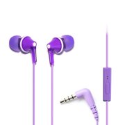 Panasonic ErgoFit Wired Earbuds, in-Ear Headphones with Microphone and Call Controller, Ergonomic Custom-Fit Earpieces (S/M/L), 3.5mm Jack for Phones