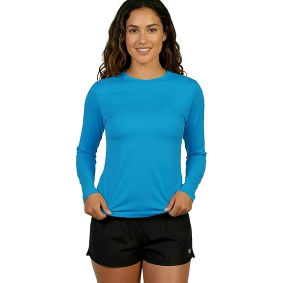 INGEAR Sun Shirt Beach Coverup for Women’s UPF 50+, Light Green, XL