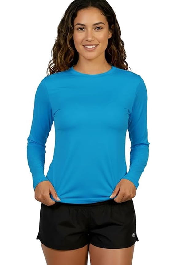 Sun Shirt Beach Coverup for Women’s UPF 50+, Light Green, XL