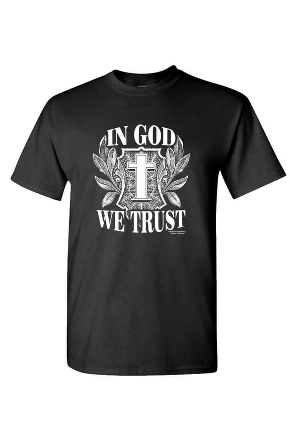 IN GOD WE TRUST - LSA APPAREL christian - Cotton Unisex T-Shirt
