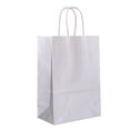 thumbnail image 1 of IN-JOOYAA Gift Bags Small Size Kraft Paper Gift Bags with Handles 12 Pcs (Silver, 5 x 3.1 x 8.2 in), 1 of 5