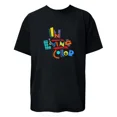 thumbnail image 1 of IN LIVING COLOR Colorful Sketch Graphic Retro Art Style Women Unisex T-Shirt, up to Size 5XL, 1 of 2