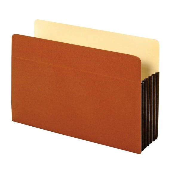 [IN]PLACE File Pocket with Tyvek Gussets, Legal, 5 1/4" Expansion, 10/BX