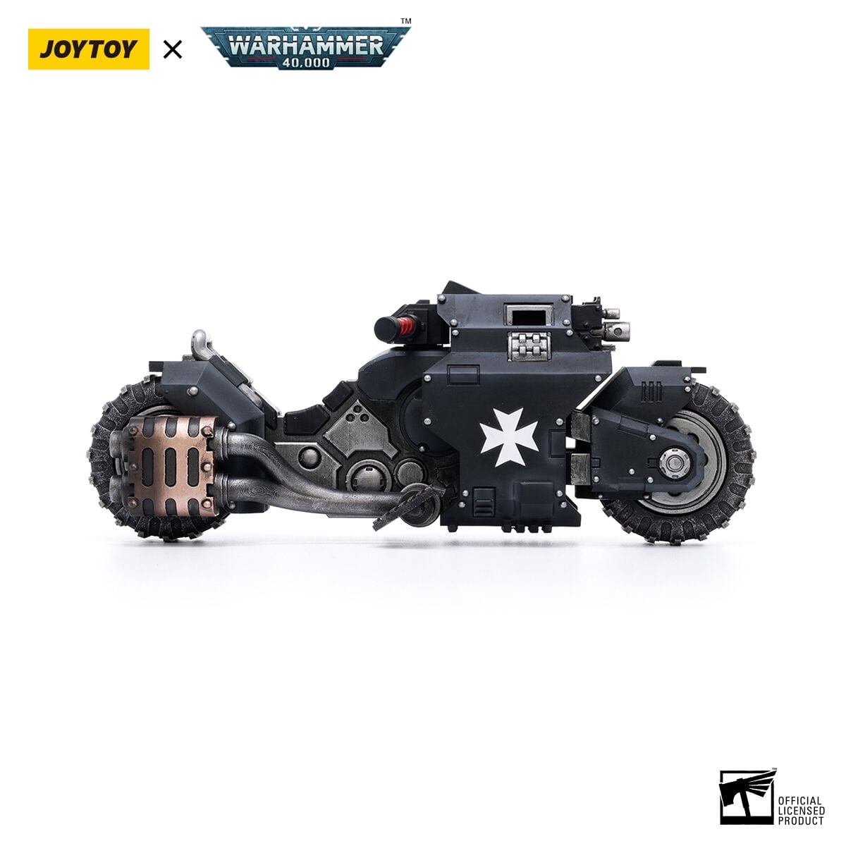 [IN STOCK] JOYTOY Warhammer 40K 1/18 Action Figure Space Marines Black Templars Outriders Anime Military Model Toys Collectible