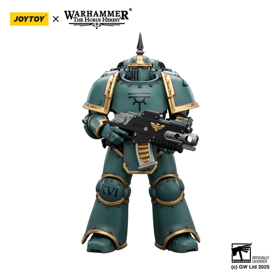 [IN STOCK] JOYTOY Warhammer 40K 1/18 Action Figures Sons of Horus MK lll Tactical Legionary Anime Military Model Toys Collectible
