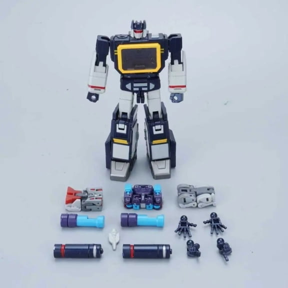 [IN STOCK]  Transformation SD01 SD-01 KO Newage H21 Soundwave PAPA with Tape G1 Action Figure with Box