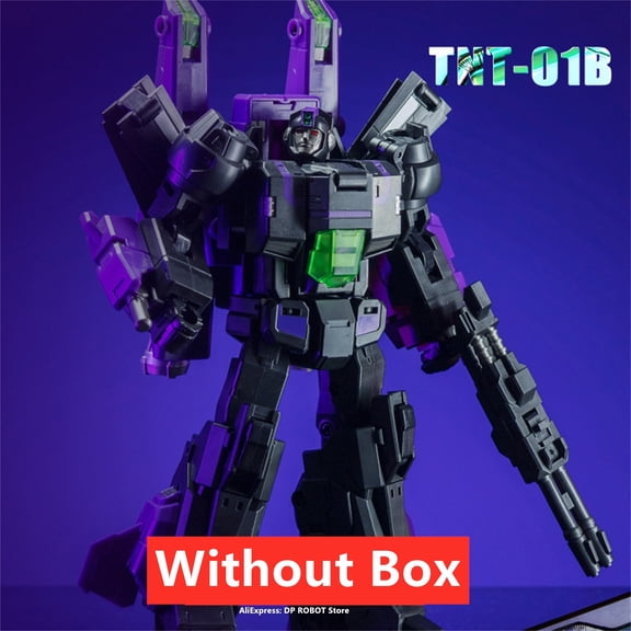 【IN STOCK】Transformation TNT-01 TNT01 TNT-01B  TNT01B Black  Jetfire Skyfire Spacecraft Space Guardian Model Action Figure Robot