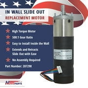 IN WALL SLIDE OUT MOTOR 287298 5001 12VDC Compatible with Lippert Components FREE REPLACEMENT FAST AND