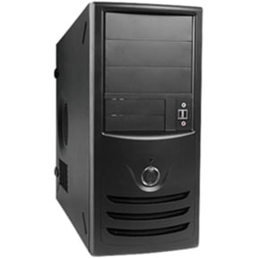 IN WIN Black Mid Tower C589 with 450 Watt Power Supply