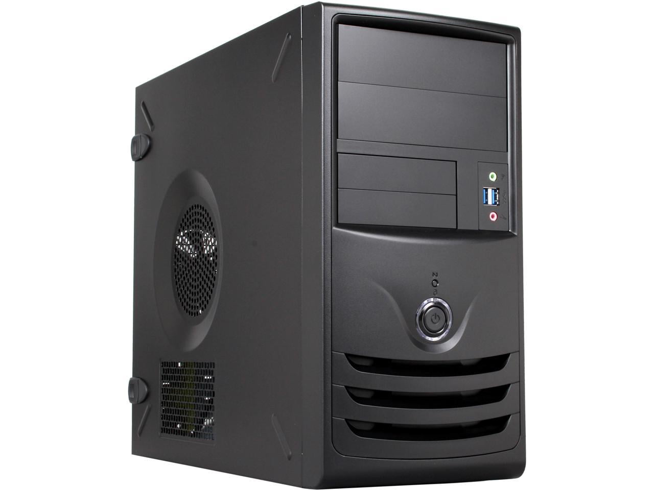 IN WIN Z589T.CH350TB3 Black SECC Micro ATX Mini Tower Computer Case ...