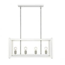 IN20042WH-Acclaim Lighting-Coyle - White 8-Light Linear Pendant In Coastal Style