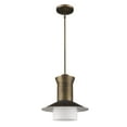 thumbnail image 1 of IN21165RB-Acclaim Lighting-Greta - One Light Pendant - 16 Inches Wide by 16 Inches High-Raw Brass Finish, 1 of 2