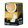 thumbnail image 1 of INABA Chicken Broth Complement/Topper/Treat for Cats, Eight 1.76 oz Pouches, Chicken, 1 of 6