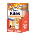 thumbnail image 1 of INABA Churu Bites For Cats, Churu Filled Soft Baked Chicken, 0.35 oz Tube| 24 Tubes, Chicken, 1 of 7