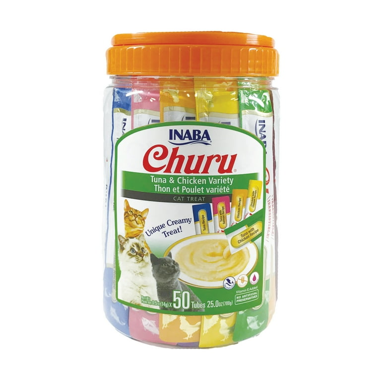 Inaba Churu Chicken Puree Cat Treats Variety Pack Inaba Churu Chicken Puree Cat Treats Variety Pack