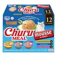 thumbnail image 1 of INABA Churu Meal Mousse Adult Wet Cat Food, 2.29 oz Cup, 12-Count, Tuna Variety, 1 of 9