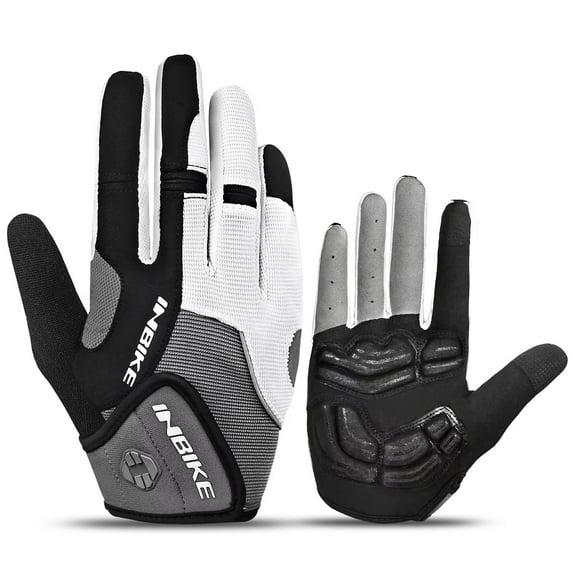 INBIKE 5mm Gel Padded Mens Cycling Gloves Breathable Bike Gloves Sizes S-2XL