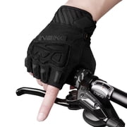 INBIKE Half-Finger Bicycle Gloves Unisex MTB Biking Gloves Black