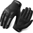 INBIKE MTB Mountain Bike Gloves Touchscreen with Thicken EVA Padded