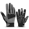thumbnail image 1 of INBIKE Mountain Bike Gloves MTB Touchscreen with Thicken EVA Padded & TPR Knuckle Protection Road Bike Gloves Grey Large, 1 of 7