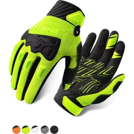 INBIKE Fingerless Cycling Gloves Lightweight Half Finger Road Bike Gloves with 5MM Non Slip Palm Pad Green X Large Walmart