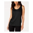 thumbnail image 1 of INC $40 Womens New 1567 Black Sleeveless Scoop Neck Tank Top L B+B, 1 of 2