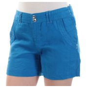 INC $49 Womens New 1025 Blue Straight leg Casual Short 4 B+B