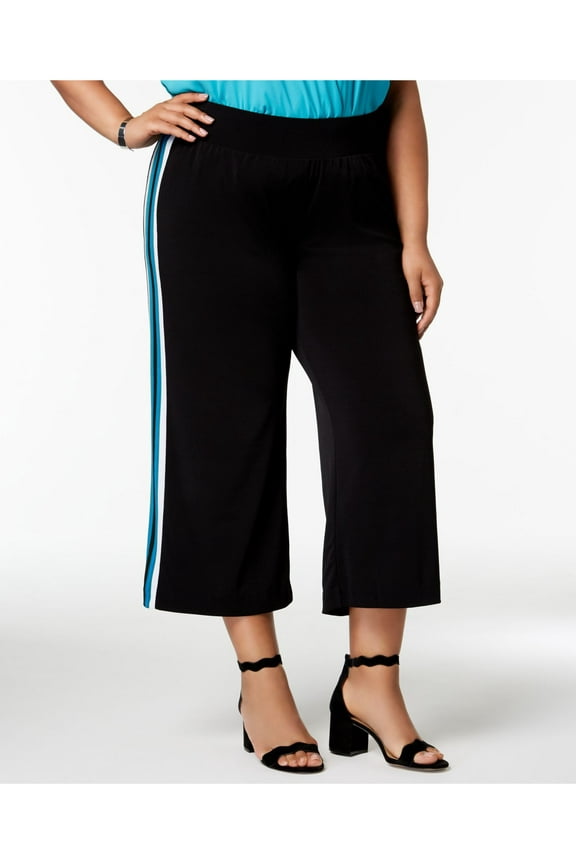 Womens Black Pants Plus Size: 3X