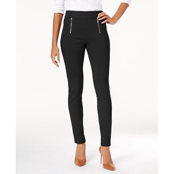 INC $69 Womens New 5121 Black Curvy Fit Skinny Casual Pants 0 B B