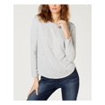 thumbnail image 1 of INC $69 Womens New Gray Imitation Pearl Long Sleeve Sweater M B+B, 1 of 2
