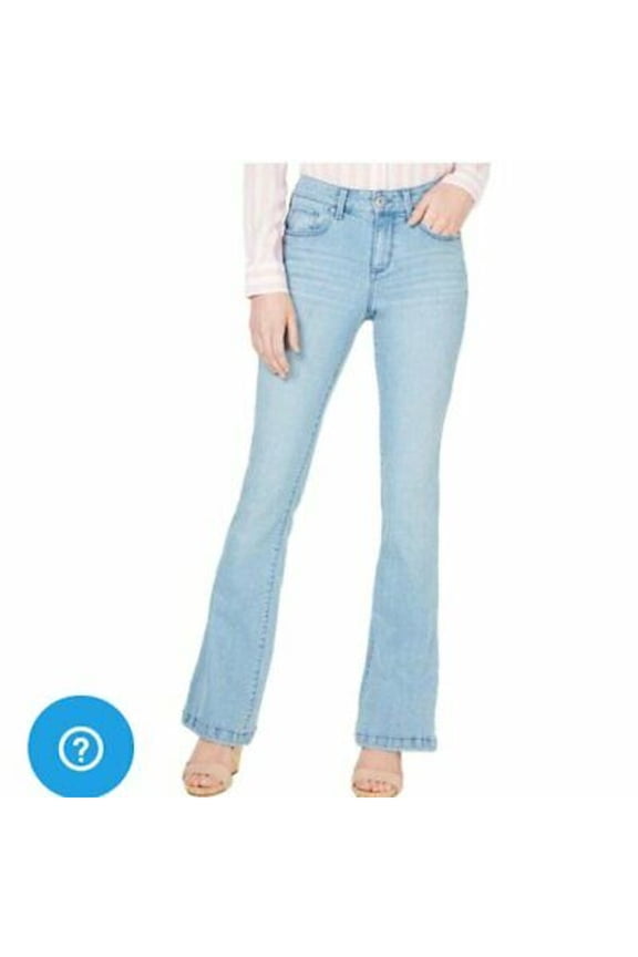 $69 Womens New Light Blue Boot Cut Casual Jeans 4 B+B