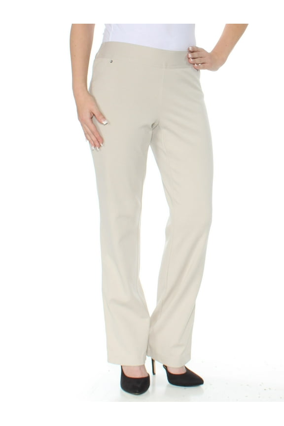 $70 Womens New 1061 Beige Wear To Work Pants 0 B+B