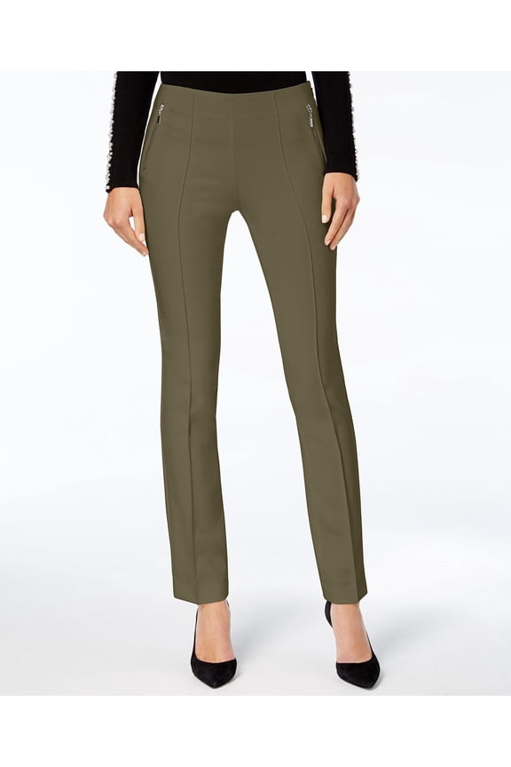 $70 Womens New 1468 Green Casual Pants 2 B+B