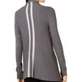 thumbnail image 1 of I.N.C Womens Open-Front Cardigan Sweater, Grey, Large, 1 of 1