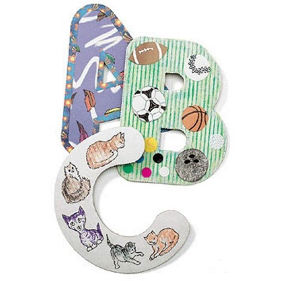 INC.  9 Collage Letters