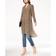 thumbnail image 1 of INC High-Low Tunic Olive Drab, XL Womens shirt MSRP $117 Green XL, 1 of 1