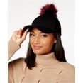 thumbnail image 1 of INC International Concepts BLACK Interchangeable Pom-Pom Beanie, US One Size, 1 of 2