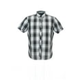 thumbnail image 1 of INC International Concepts Black Plaid Camp Shirt , Size Medium, 1 of 4