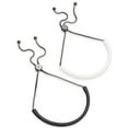 thumbnail image 1 of INC International Concepts Black-Tone 2-Pc. Set Enamel Tube Bolo Bracelets – Black/White, 1 of 4
