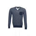 thumbnail image 1 of INC International Concepts Blue Heather V-Neck Sweater , Size Medium, 1 of 4