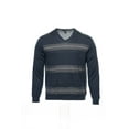 thumbnail image 1 of INC International Concepts Blue Heather V-Neck Sweater , Size XLarge, 1 of 4
