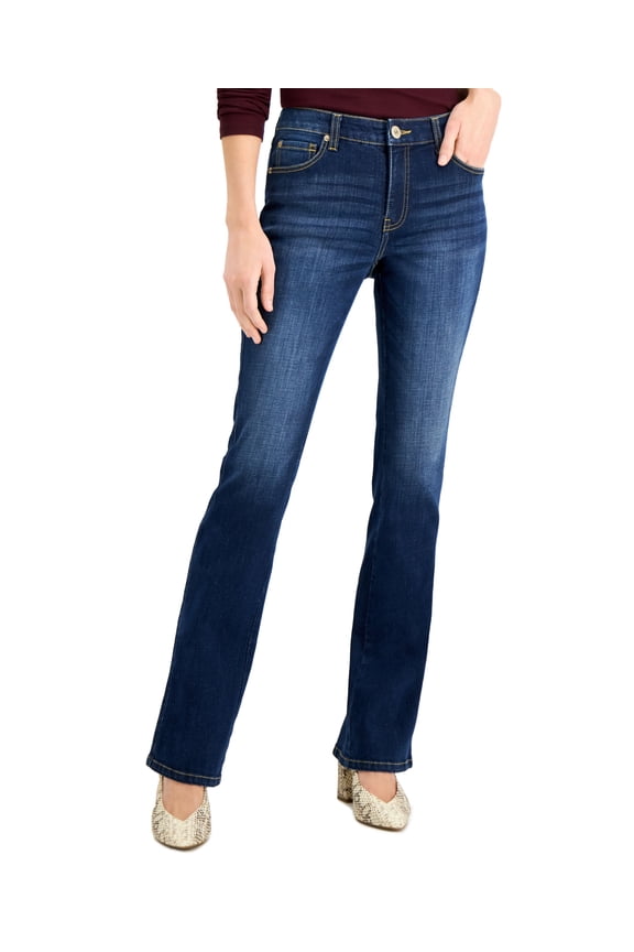 Curvy Petite Elizabeth Bootcut Jeans Medium Indigo 6P