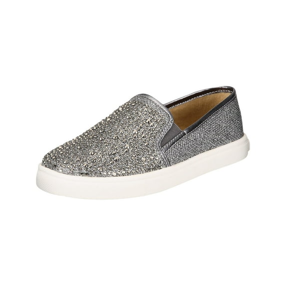 INC International Concepts Girl's Sammeek Embellished Fashion Sneakers Gray Size 2M