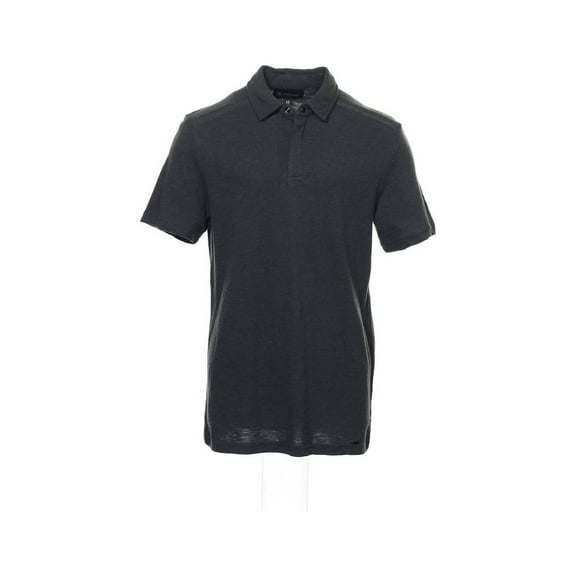 INC International Concepts Gray Heather Polo Shirt Golf , Size Medium