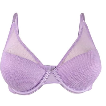 INC International Concepts Lace Illusion Lift Convertible Bra (Fresh Iris, 34C)
