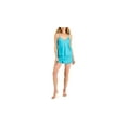thumbnail image 1 of INC International Concepts Lace Trim Cami Shorts Pajama Set Sea Isle L, 1 of 1