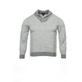 thumbnail image 1 of INC International Concepts Light Gray Heather Shawl Neck Sweater, Size 2XLarge, 1 of 4