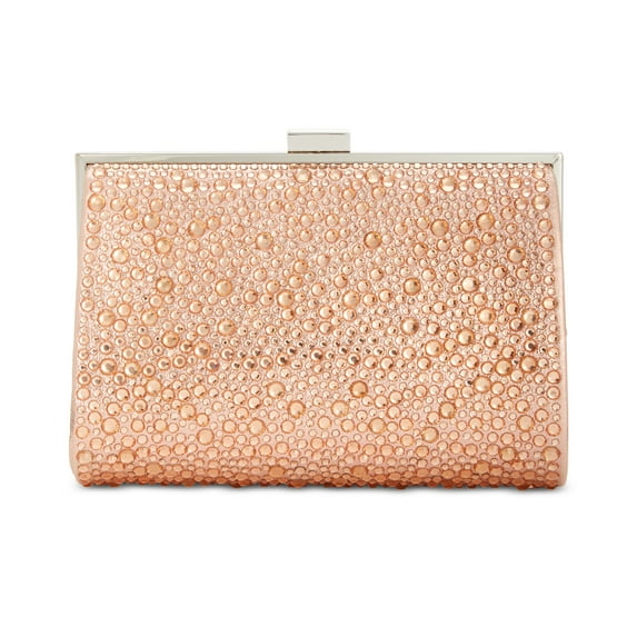 INC International Concepts Loryy Embellished Clutch Rose (Loryy Embellished/Pink)