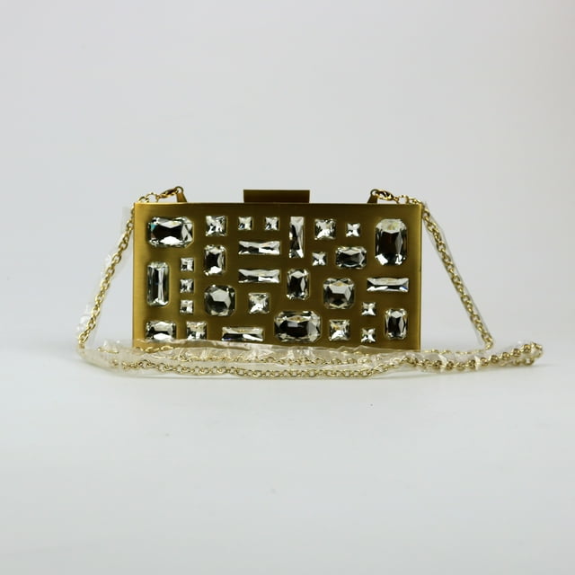 INC International Concepts Marisoll Embellished Mini Box Gold