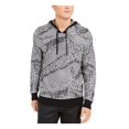 thumbnail image 1 of INC International Concepts Men's Jax Hooded Knit Sweater Gray Size Small, 1 of 2